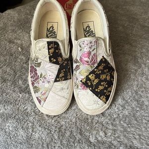 Vans classic slip on “patchwork”